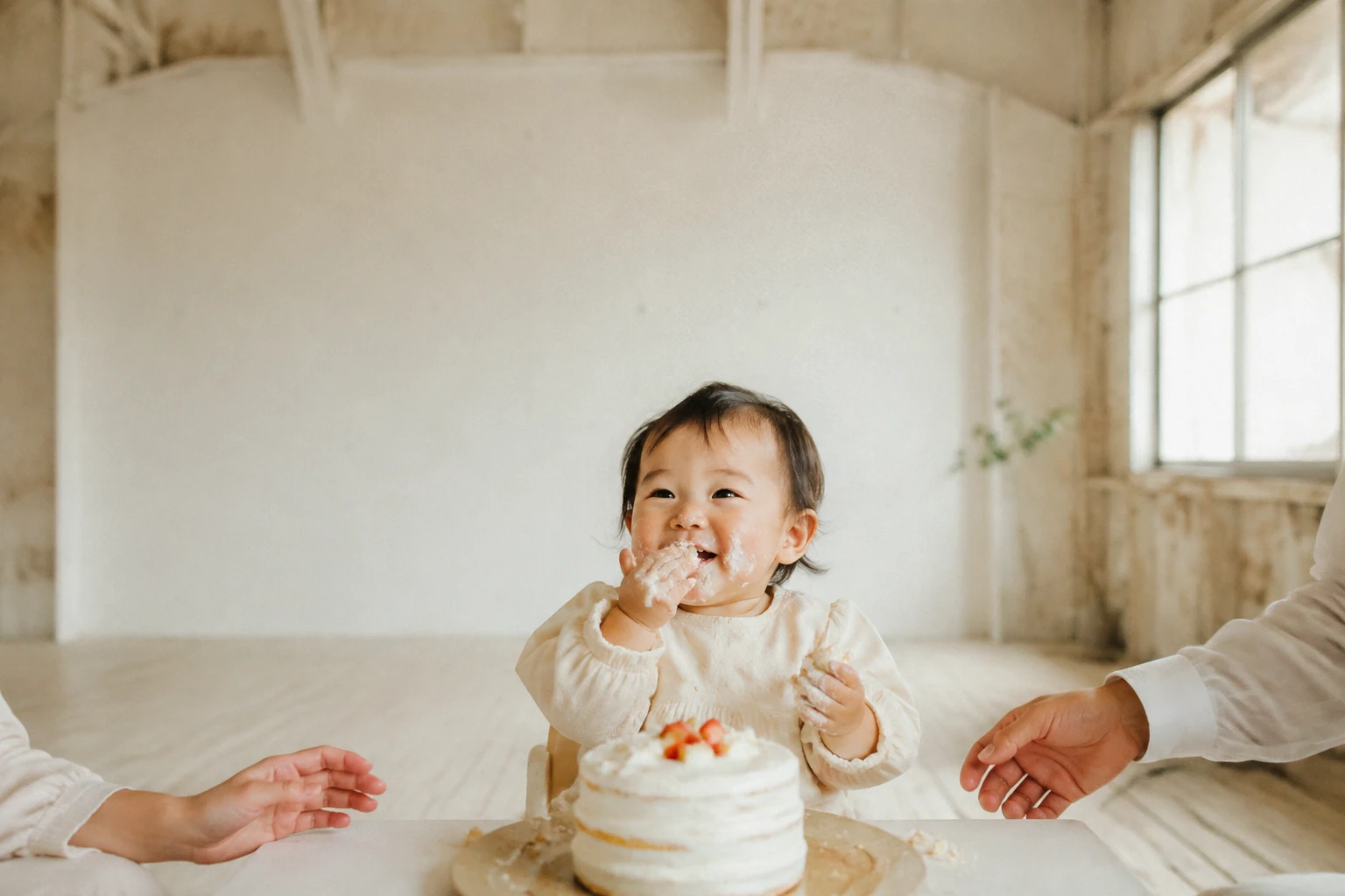 ケーキは、崩していい。